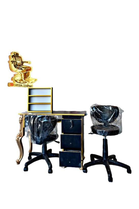 ست میزکاشت ناخن و صندلی