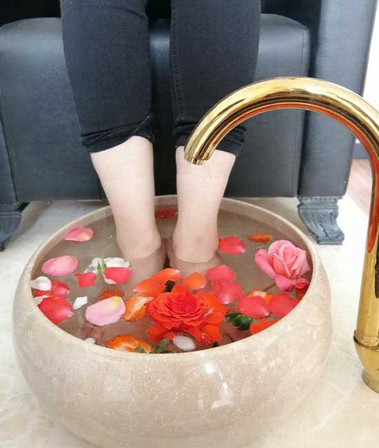 صندلی پدیکور مبله