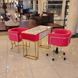 میز ناخن بغل پارچه ای تکنفره