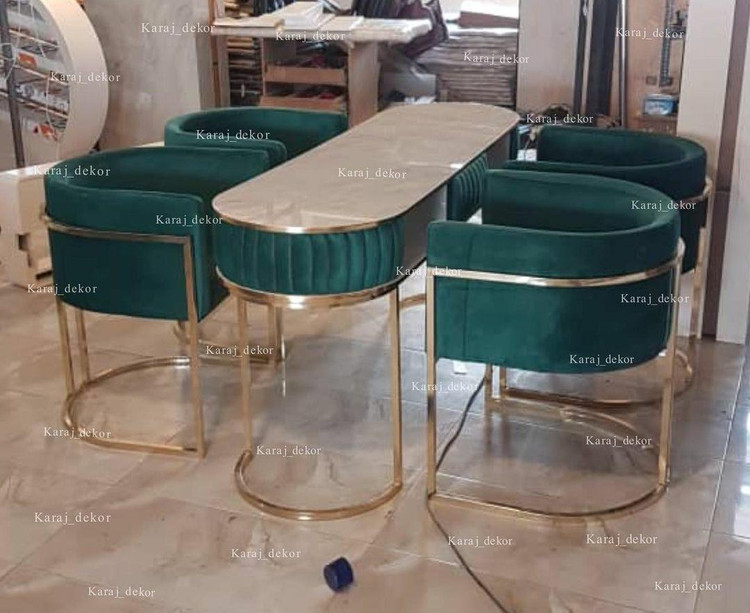 میزناخن دونفره بغل پارچه