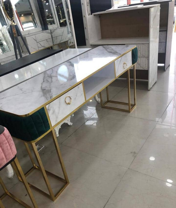 میزناخن دونفره بغل پارچه