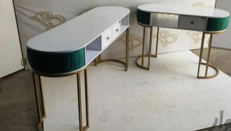 میزناخن دونفره بغل پارچه